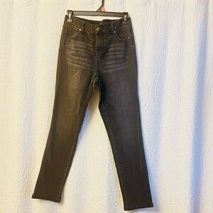 1822 Demin, black pants, skinny jeans size4p/27p